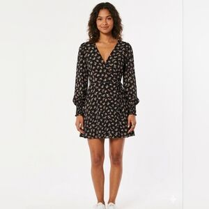 Wild Fable Floral Faux-Wrap Mini Dress - NWT